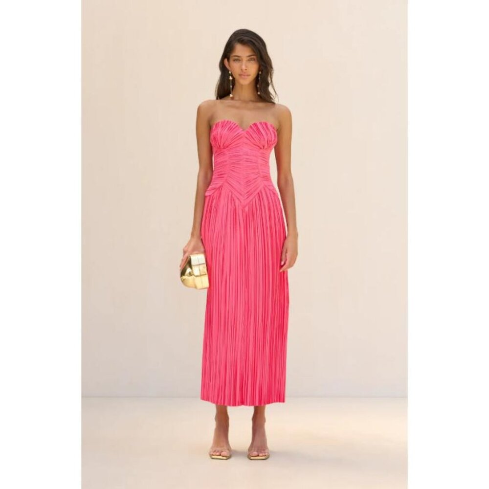 Cult Gaia Ashika Gown in Sangria